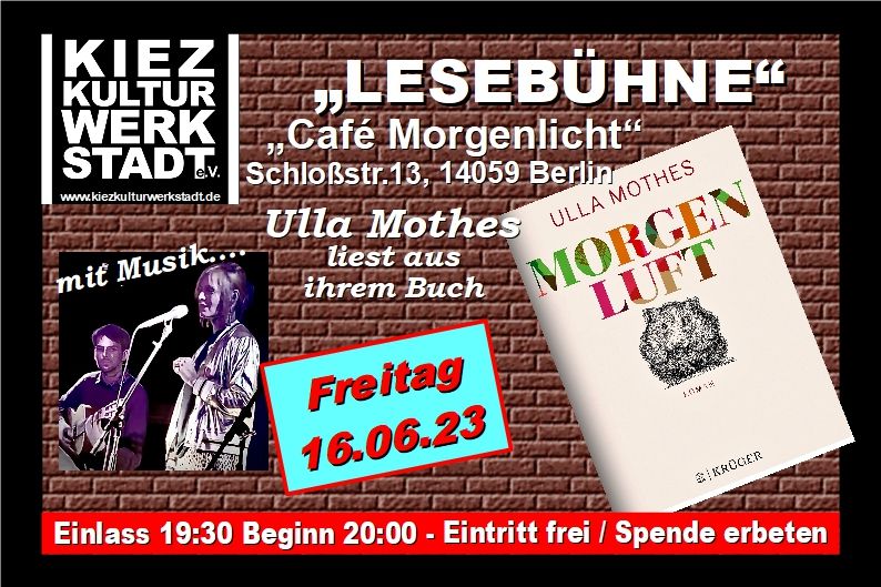 LeseBühne mit musikalischer Begleitung LeseBühne mit musikalischer Begleitung