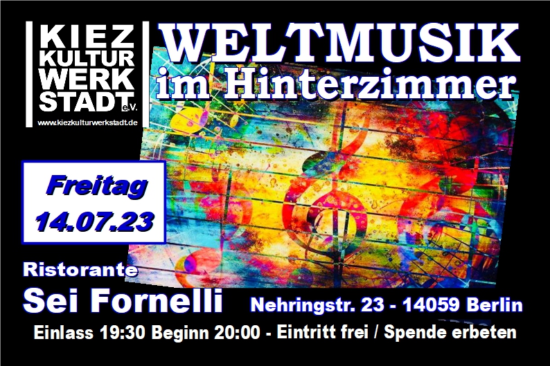 "Weltmusik im Hinterzimmer"