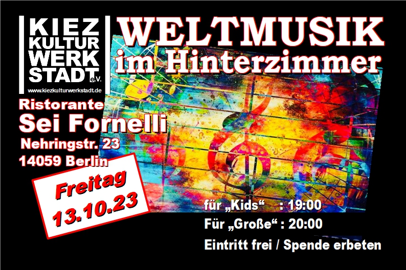 „Weltmusik im Hinterzimmer“ „Weltmusik im Hinterzimmer“